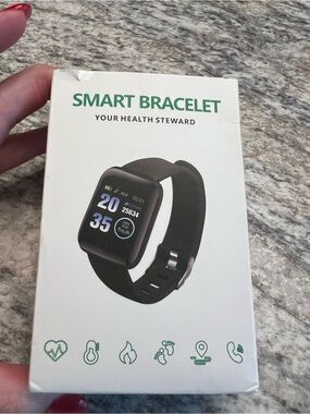 Smart Purple Bracelet Fitness Tracker
